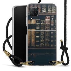 Carry Case Transparent Leather black/gold