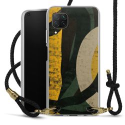 Carry Case Transparent Leather black/gold