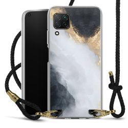 Carry Case Transparent Leather black/gold