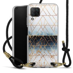 Carry Case Transparent Leather black/gold