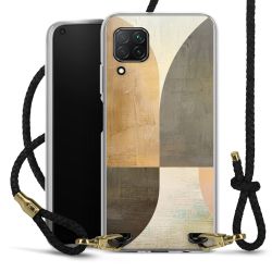 Carry Case Transparent Leather black/gold