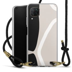 Carry Case Transparent Leather black/gold