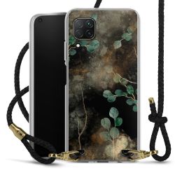 Carry Case Transparent Leather black/gold