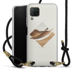 Carry Case Transparent Leather black/gold