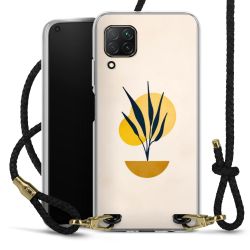 Carry Case Transparent Leather black/gold