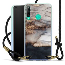 Carry Case Transparent Leather black/gold