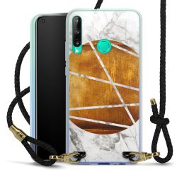 Carry Case Transparent Leather black/gold