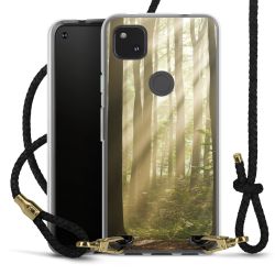 Carry Case Transparent Leather black/gold