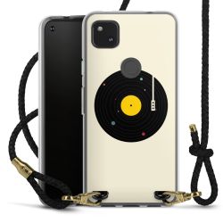 Carry Case Transparent Leather black/gold