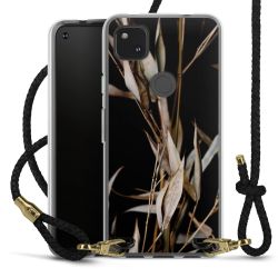 Carry Case Transparent Leather black/gold