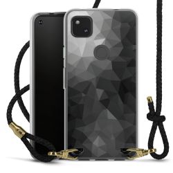 Carry Case Transparent Leather black/gold