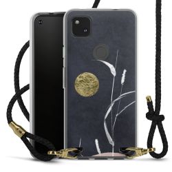 Carry Case Transparent Leather black/gold