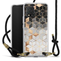 Carry Case Transparent Leather black/gold