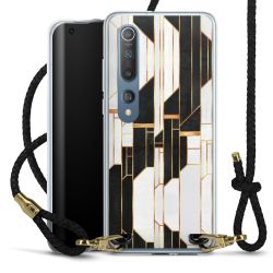 Carry Case Transparent Leather black/gold