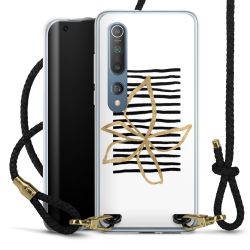 Carry Case Transparent Leather black/gold