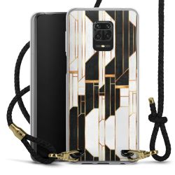 Carry Case Transparent Leather black/gold