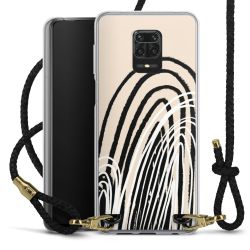 Carry Case Transparent Leather black/gold