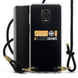 Carry Case Transparent Leder schwarz/gold