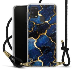 Carry Case Transparent Leather black/gold