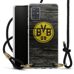 Carry Case Transparent Leather black/gold