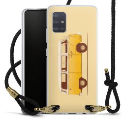 Carry Case Transparent Leather black/gold