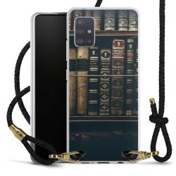 Carry Case Transparent Leather black/gold