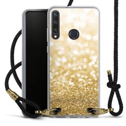 Carry Case Transparent Leather black/gold