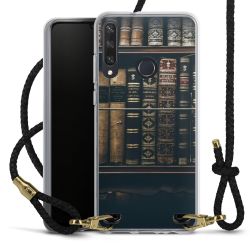 Carry Case Transparent Leather black/gold