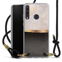 Carry Case Transparent Leather black/gold