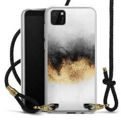 Carry Case Transparent Leather black/gold