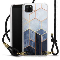 Carry Case Transparent Leather black/gold