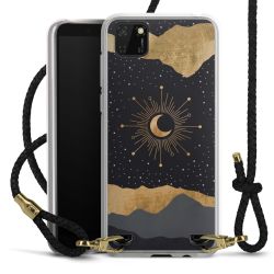 Carry Case Transparent Leather black/gold