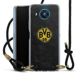 Carry Case Transparent Leather black/gold