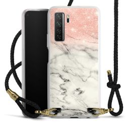 Carry Case Transparent Leather black/gold