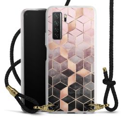 Carry Case Transparent Leather black/gold