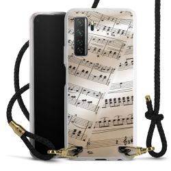 Carry Case Transparent Leather black/gold