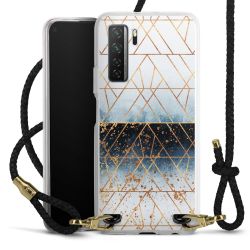 Carry Case Transparent Leather black/gold