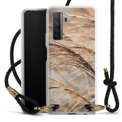 Carry Case Transparent Leather black/gold