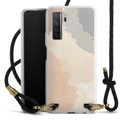 Carry Case Transparent Leather black/gold