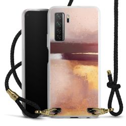 Carry Case Transparent Leather black/gold