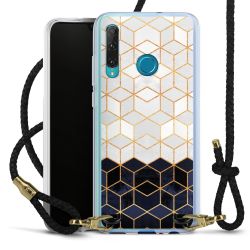 Carry Case Transparent Leather black/gold