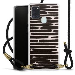 Carry Case Transparent Leather black/gold