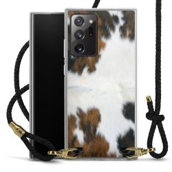 Carry Case Transparent Leather black/gold