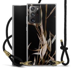 Carry Case Transparent Leather black/gold