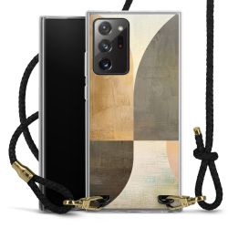 Carry Case Transparent Leather black/gold