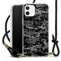 Carry Case Transparent Leather black/gold