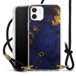 Carry Case Transparent Leather black/gold