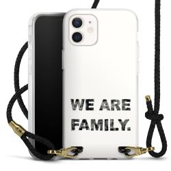 Carry Case Transparent Leather black/gold