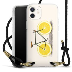 Carry Case Transparent Leather black/gold