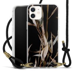 Carry Case Transparent Leather black/gold